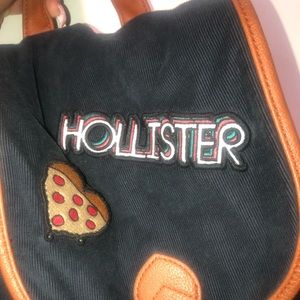 Holister draw string back pack.